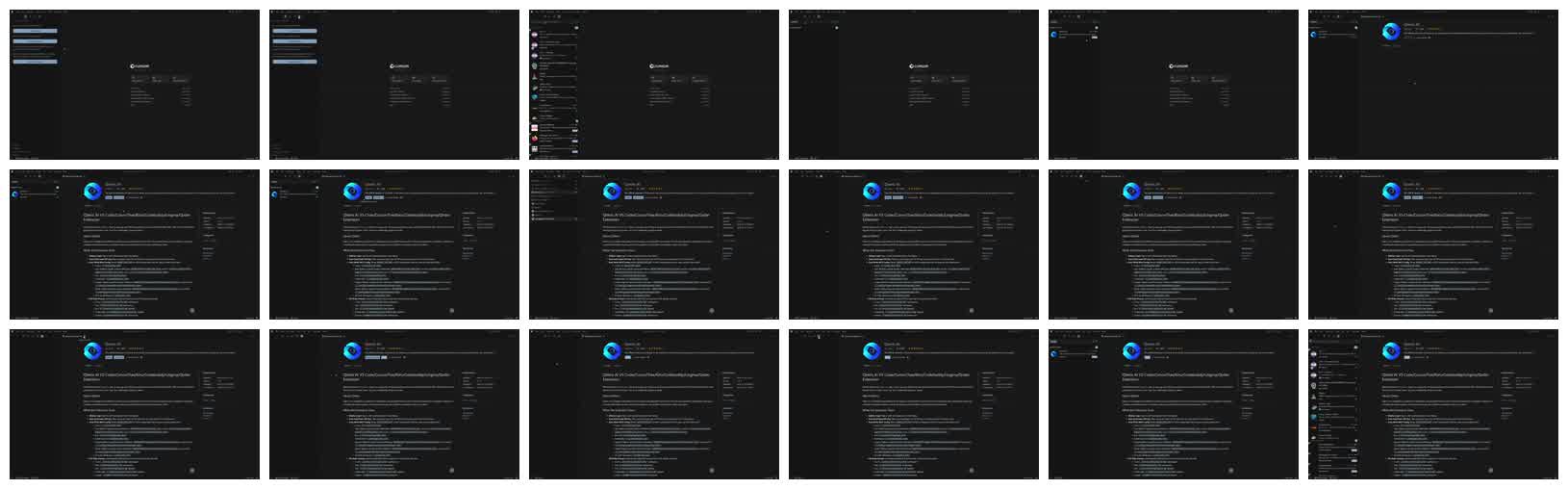 18 张连续帧 contact sheet