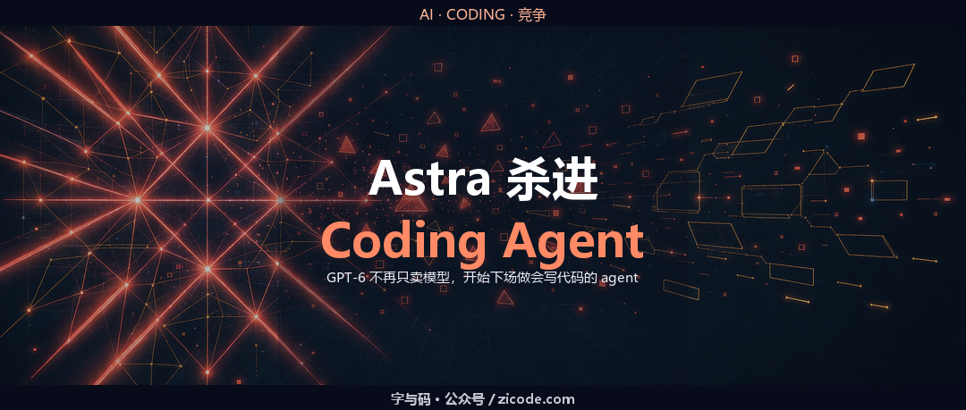 技术热点透视20260905：模型厂不再只卖模型，开始亲手做 Coding Agent
