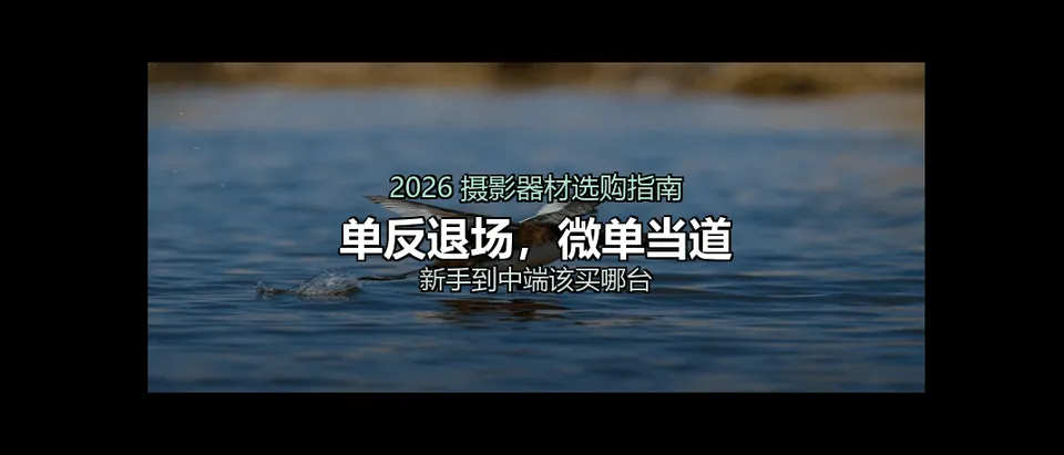 2026 摄影器材怎么选：单反退场、微单当道，新手到中端该买哪台