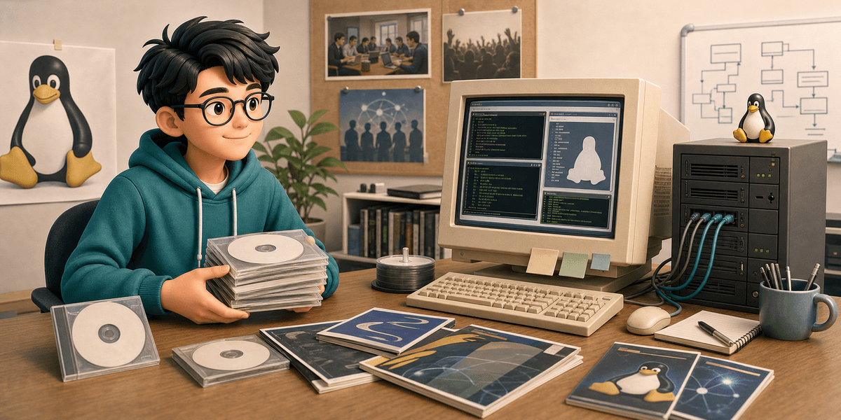 2001，Linux 光盘里的黄金年代