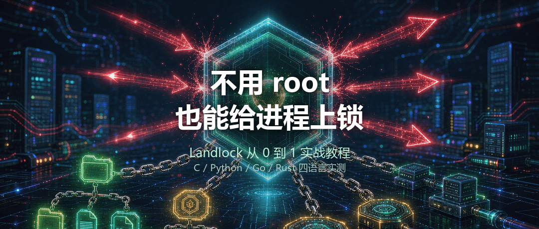 不用 root 也能给进程上锁：Landlock 从 0 到 1 实战