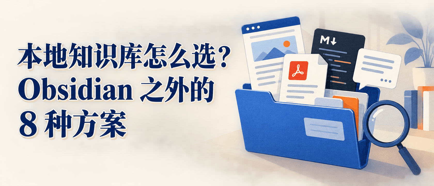 本地知识库怎么选？Obsidian 之外的 8 种方案