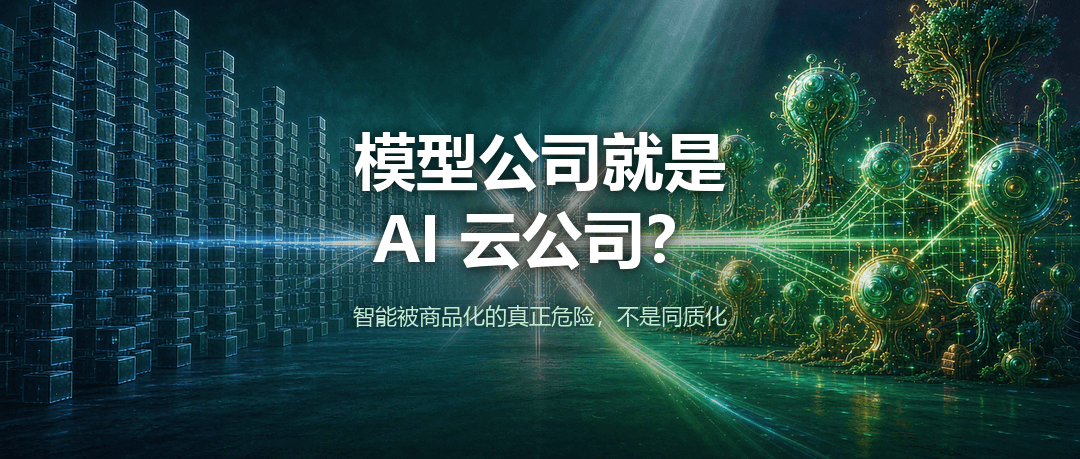“模型公司就是 AI 云公司”：结论我收下，理由要换一个