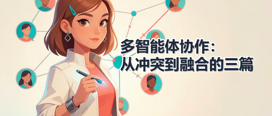 多智能体协作：从冲突到融合的三篇