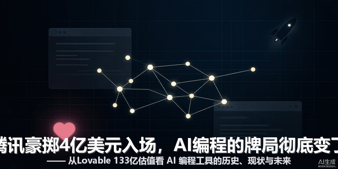 腾讯豪掷4亿美元入场，AI编程的牌局彻底变了