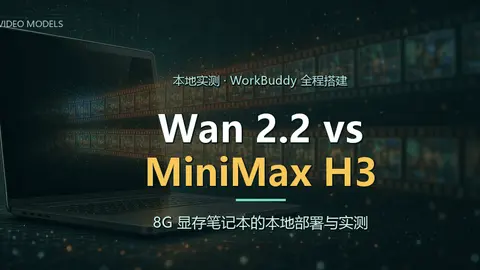 Wan 2.2 vs MiniMax H3：8G 显存笔记本本地跑开源视频模型