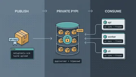 自建私有 PyPI：用 pypiserver + uv 把内部库理顺的实战笔记