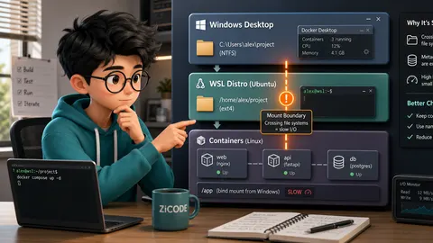 WSL 里的 Docker：慢的不是容器，通常是挂载边界