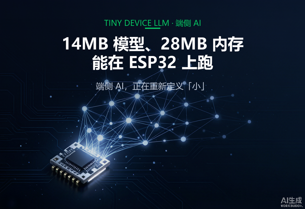 14MB 模型、28MB 内存，能在 ESP32 上跑：端侧 AI 正在重新定义“小”