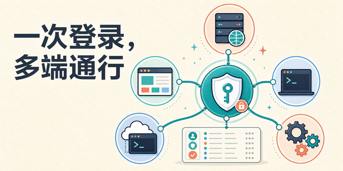 给 Web、CLI 和远程服务器做一套统一授权