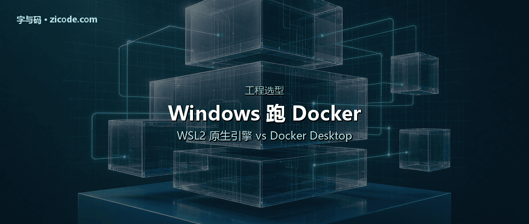Windows 上跑 Docker:选 Docker Desktop 还是 WSL2 原生引擎?