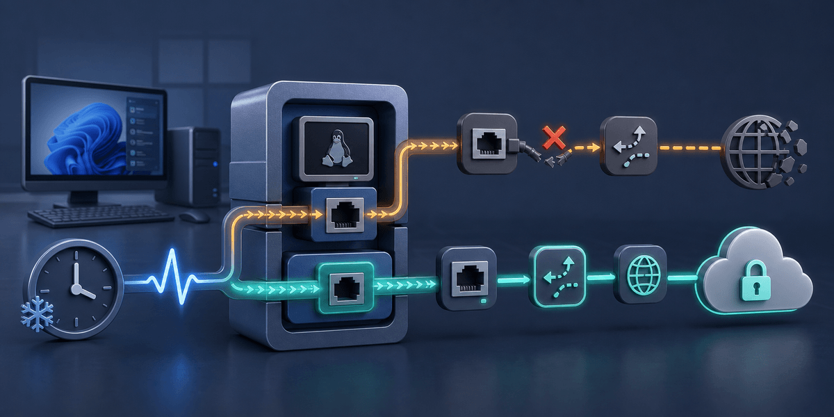 VPN 开着时 WSL 冷启动断网，我最后换成了 VirtioProxy