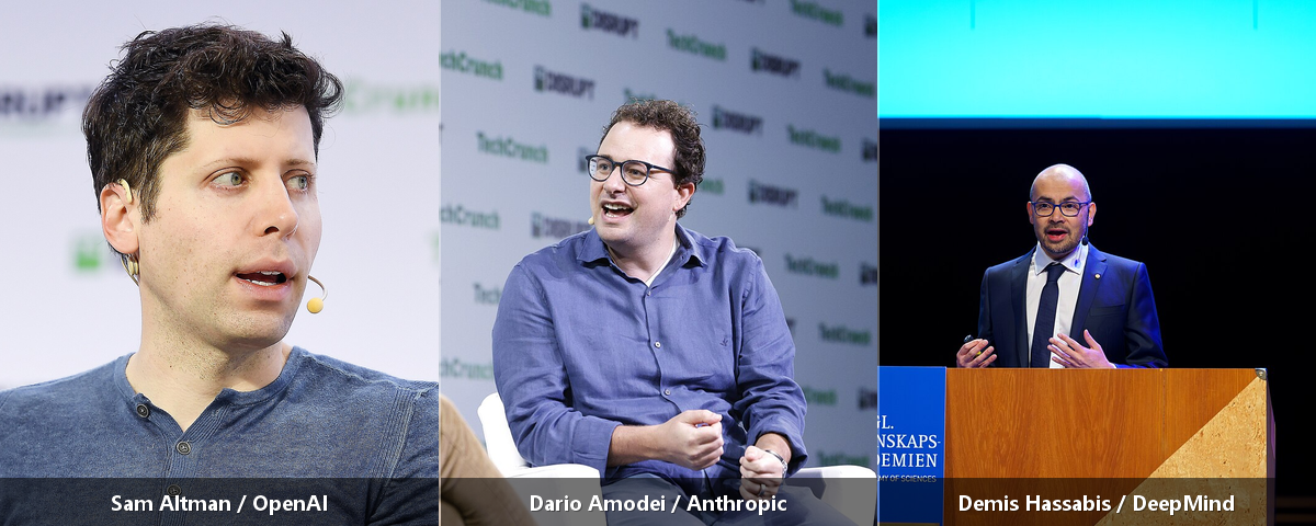 OpenAI、Anthropic、DeepMind 代表人物