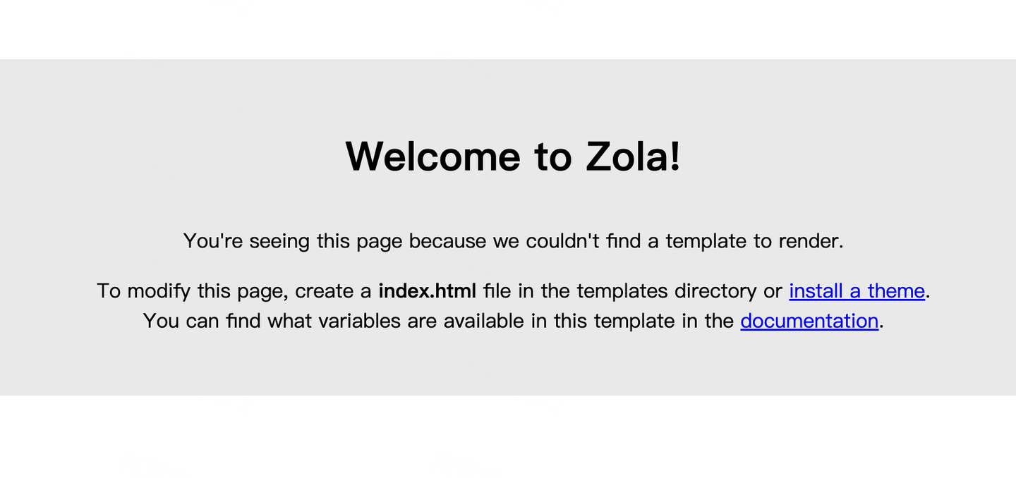 Zola教程：0-入门